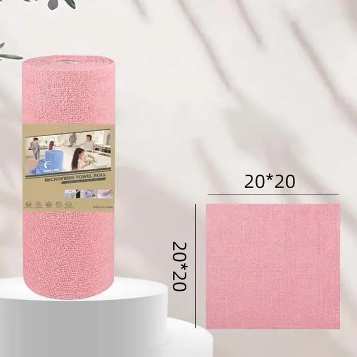 Rouleau de chiffon de nettoyage à déchirer – Serviette à vaisselle réutilisable et durable pour la cuisine