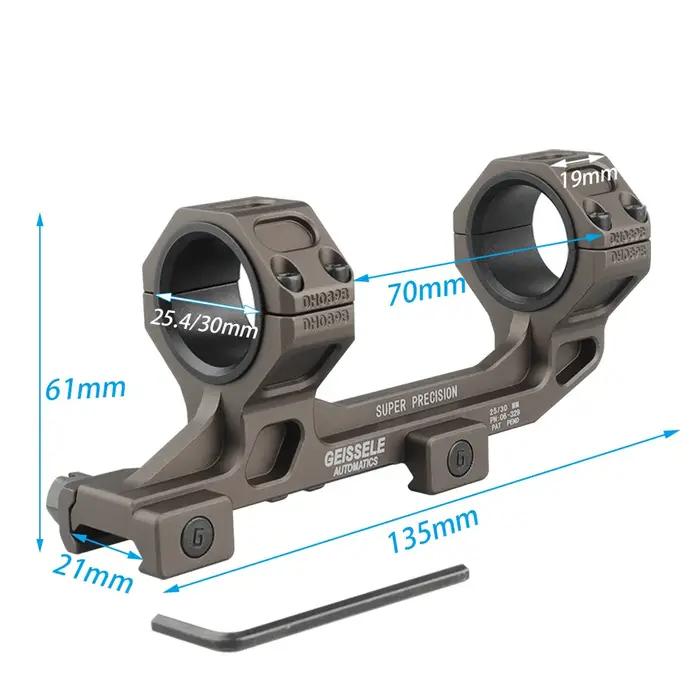 Support de portée tactique GEISSELE 1.54 30mm 25.4mm