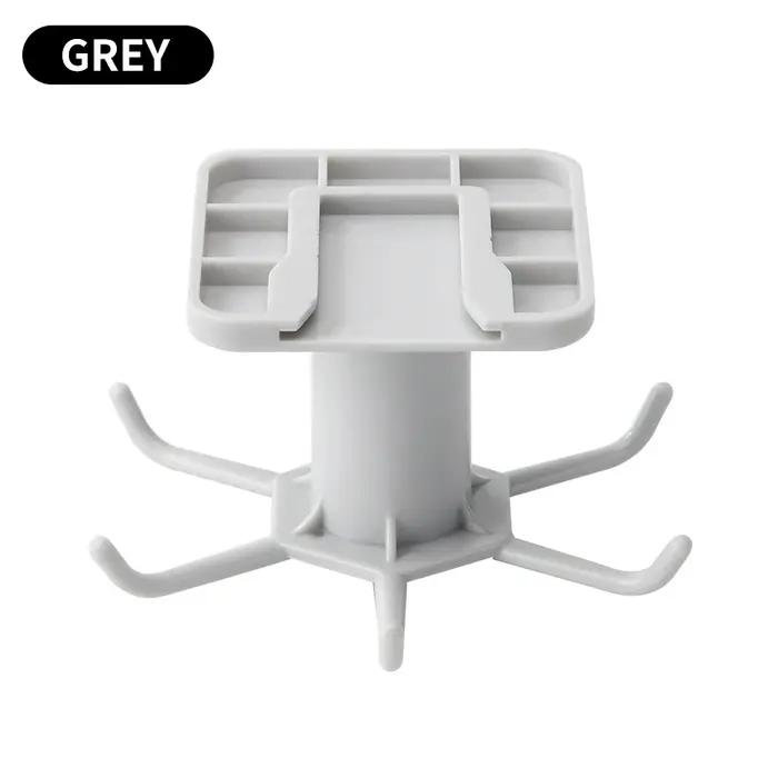Crochets de cuisine Rotation Rack De Stockage Sans Poinçonnage Mural Ustensiles De Cuisine Fournitur