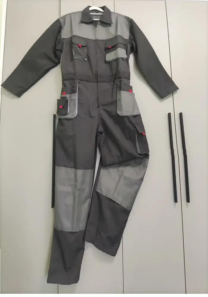 Salopette cargo avec poches à mouches pour homme, combinaison de travail, uniforme d'atelier, costume hip hop, zones globales, bre Trabajo