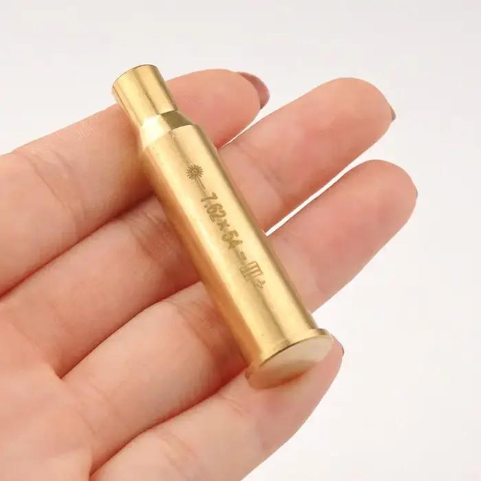 Tactique rouge Laser alésage Sighter chasse tir formation Lasers calibrateur pour 9mm 12GA 20GA.223.308 30-06 calibre pistolet vue