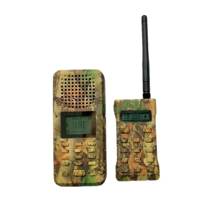 Appeleur caille MP3 150 sons avec télécommande - Outil de chasse extérieur multifonction