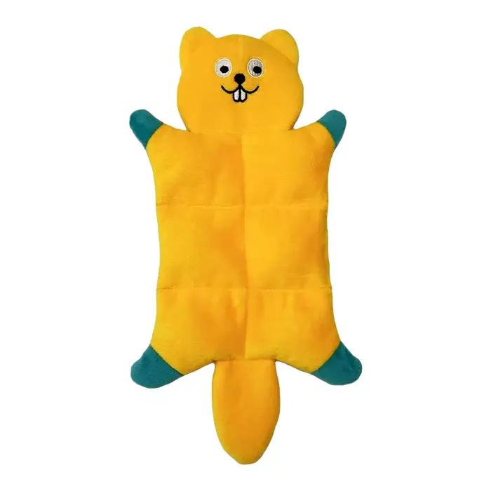 Jouet grinçant en forme d'animal pour chien, jouets en peluche résistants aux morsures pour petits et moyens chiens, jouets interactifs pour chiots, accessoires pour chiens