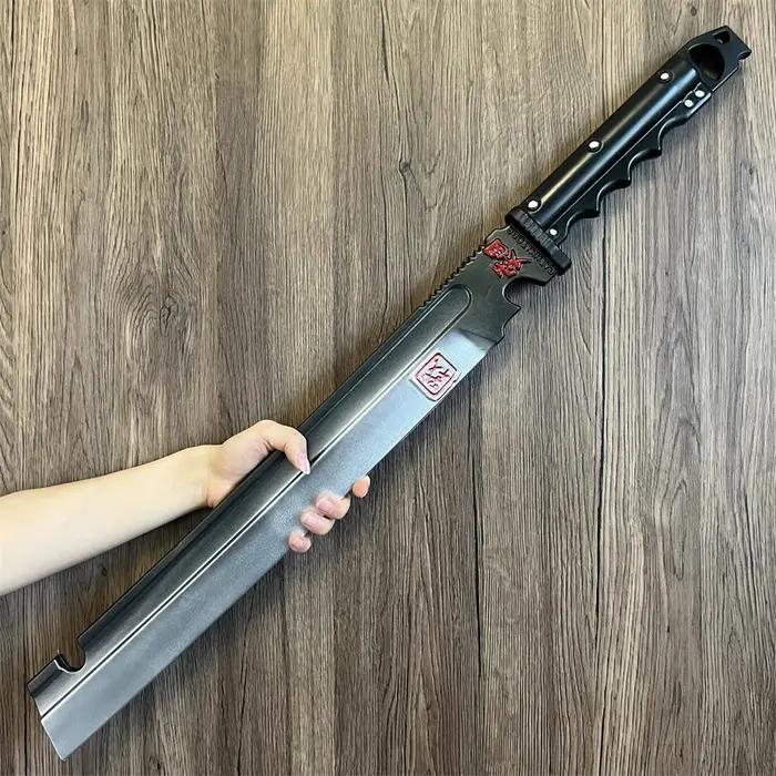 1:1 Breakout d'Area Machete jeu Cosplay accessoire couteau de montagne armes Halloween épée sécurité PU caoutchouc