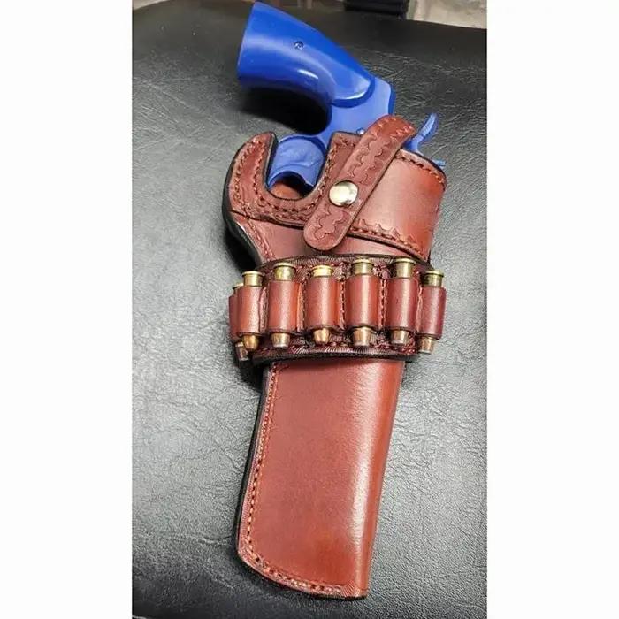 Revolver Western avec sangle de cuisse pour costume d'adulte