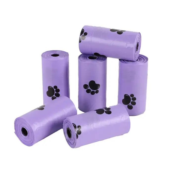 Intensification EPI biodégradable sac poubelle pour animaux de compagnie sacs de merde de chien distributeur