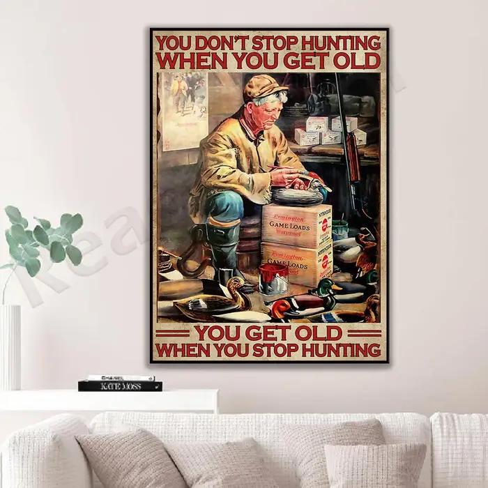 Affiches de chasse au canard et à la sauvagine