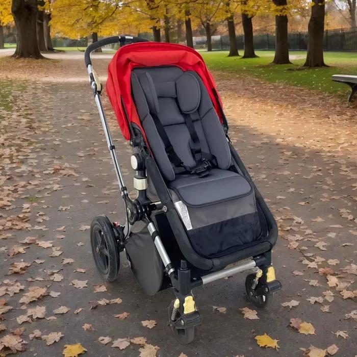 Coussin de siège universel pour poussette de bébé, Compatible avec Uppababy Vista V2, V3 Cruz V2 2 e