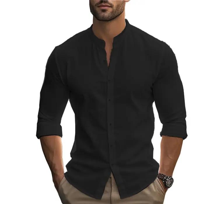 Henry – chemises en coton et lin pour hommes