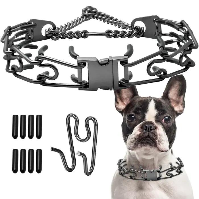 Collier de dressage pour chien efficace avec fonction anti-traction confortable