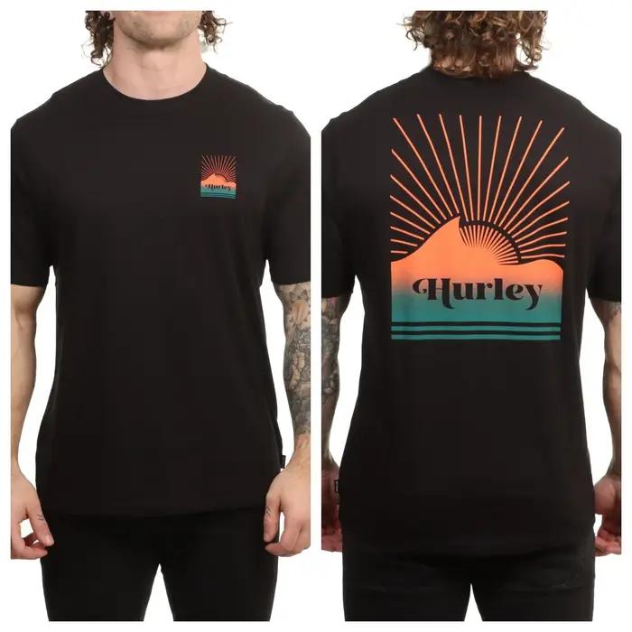 Nouveau t-shirt de la marque Hy Surfing, adapté aux sorties à la plage, style unisexe haut de gamme, pour hommes et femmes