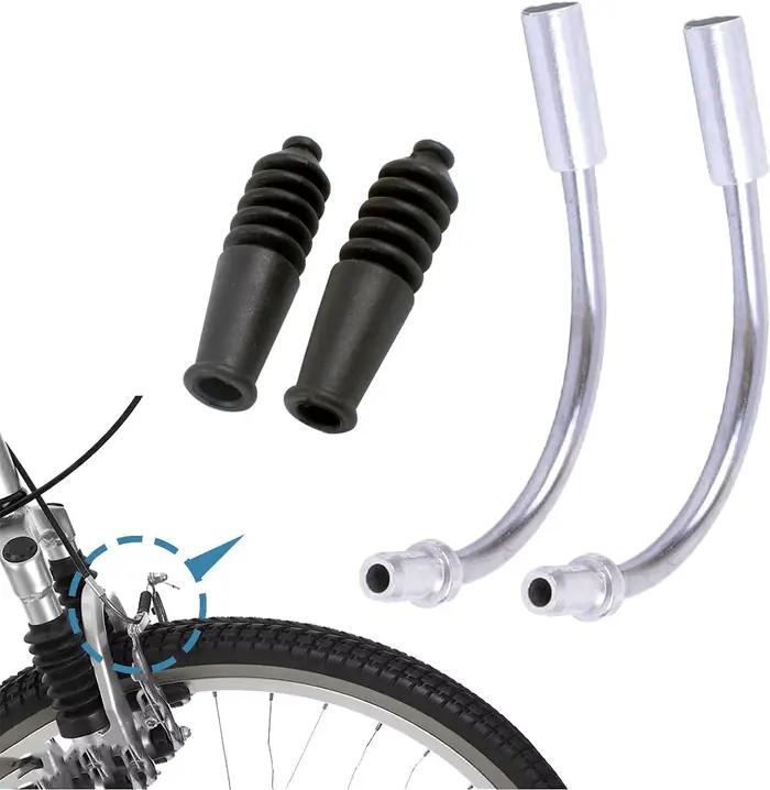 1/2/4/6/8/10 ensemble de nouilles et de bottes de frein en V, pour vtt, vélo de montagne, Guide de câble, Tube courbé, manchons de protection, tuyau de frein