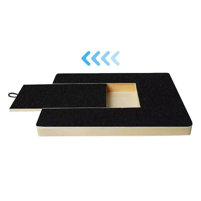 Planche à gratter pour ongles de chien en acier inoxydable pour chiens de toutes tailles occasions quotidiennes et cadeaux pour animaux de compagnie