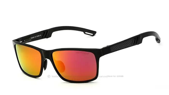 VEITHDIA – lunettes de soleil polarisées en aluminium pour hommes et femmes