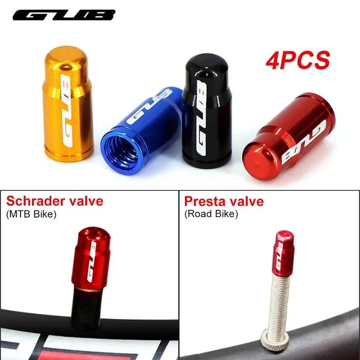 Capuchons de valve de pneu de vélo en aluminium, ultralégers, pour vélo de route et de montagne, pro
