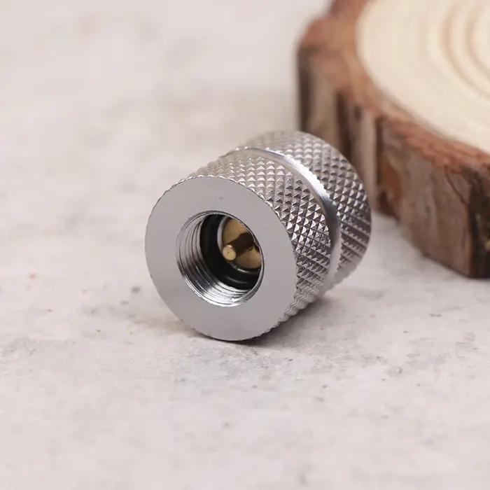 Adaptateur de recharge de gaz butane pour réchaud de camping en plein air