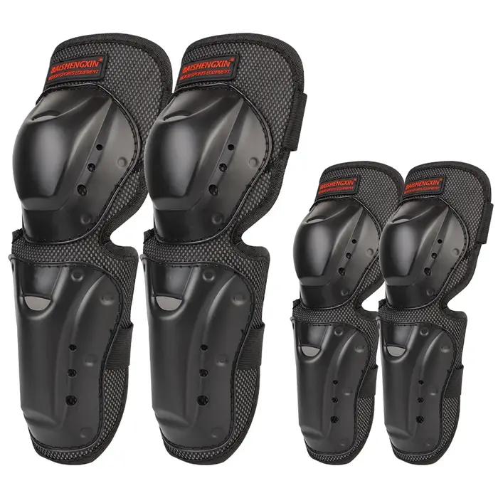 Gants de protection pour moto et vélo avec coussinets de genoux et coudières pour café racer chopper cruiser et autres styles de conduite