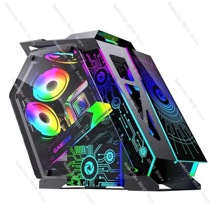 Châssis de bureau, châssis d'ordinateur e-sports, châssis de bureau pour jeux Internet café