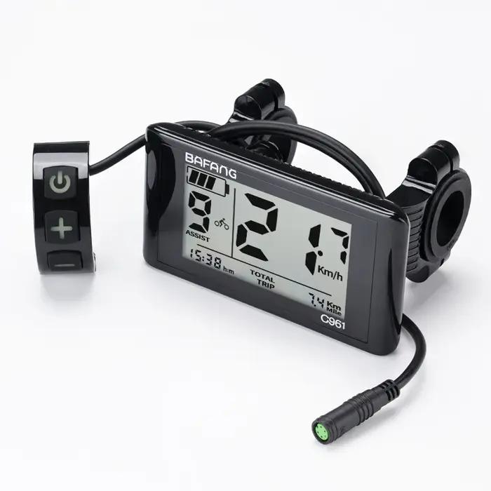Panneau de commande d'affichage pour vélo électrique, pour moteur BAFANG BBS01B BBS02B BBSHD, compos