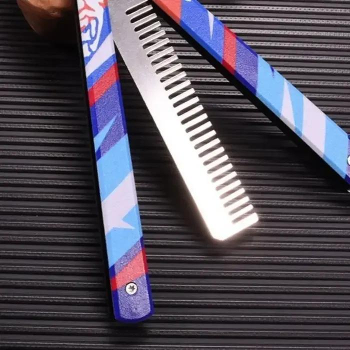 Peigne papillon YORU en métal pour fans de Valorant occasions spéciales et collections personnelles