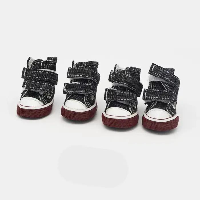 Chaussures antidérapantes pour animaux de compagnie, baskets pour chiots, chaussons respirants, bask
