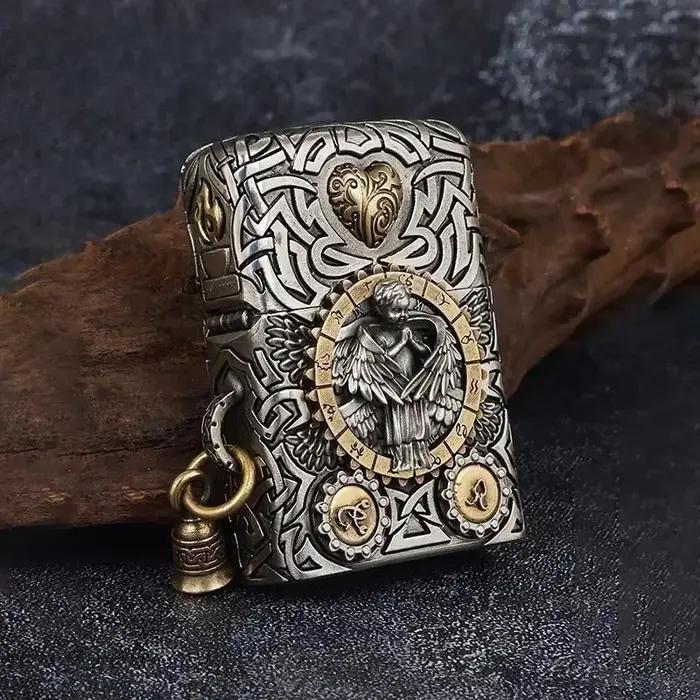 NOUVEAU Briquet à essence Six Winged Angel Armor