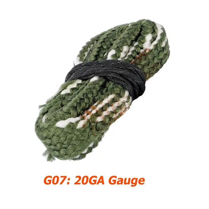 Kit de nettoyage de canon pour armes de chasse avec corde d'alésage pour .22 Cal, .223 Cal, .38 Cal et autres calibres occasions de chasse et tir