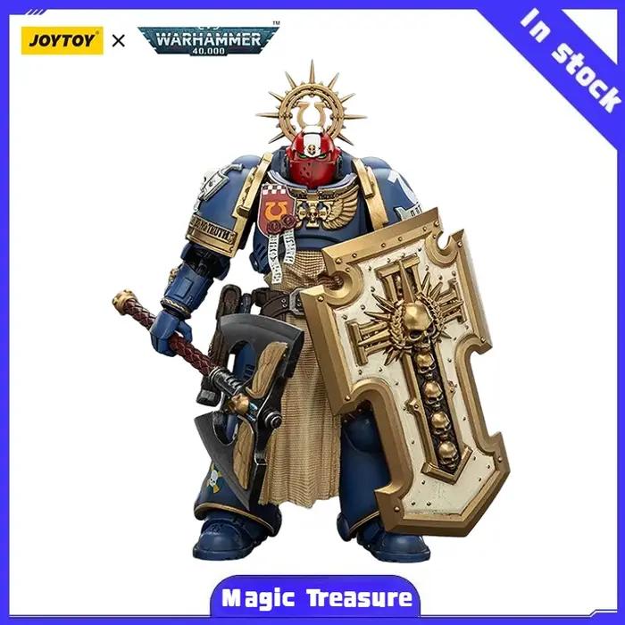 【MT】JOYTOY Warhammer 40K Ultramarines Metaurus avec Power Axe Stormshield et pistolet Plasma 1/18 modèle de figurine d'action