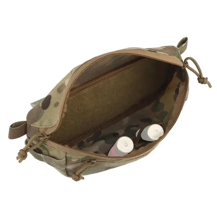 Pochette abdominale tactique pour gilet de chasse polyvalente compatible V5 JPC CPC LBT