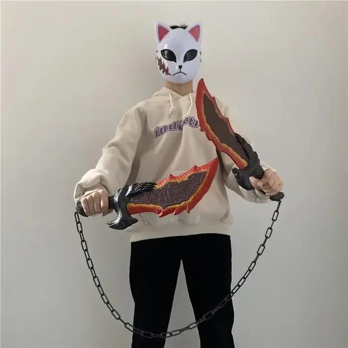 God Of War 1:1 Vocation défenseur bouclier AX Cosplay tonnerre Chaos lame gardien armes jouant jeu sécurité PU