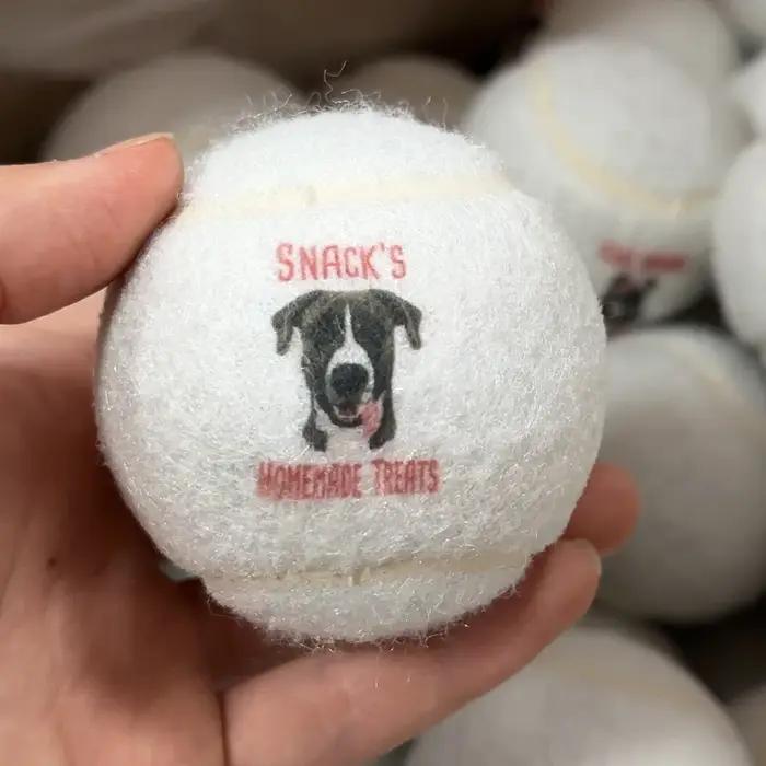 Logo imprimé personnalisé pour chien