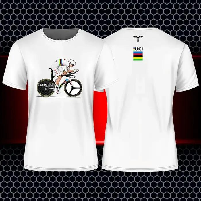 T-shirt cycliste Centenaire du Tour de France vêtement de sport unique haut en tissu confortable pour homme et femme occasions spéciales historiques
