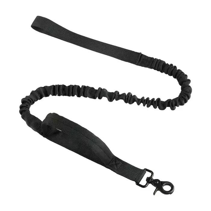 Laisse de taille en Nylon pour chien, avec sac de taille, ceinture élastique rétractable, corde de T