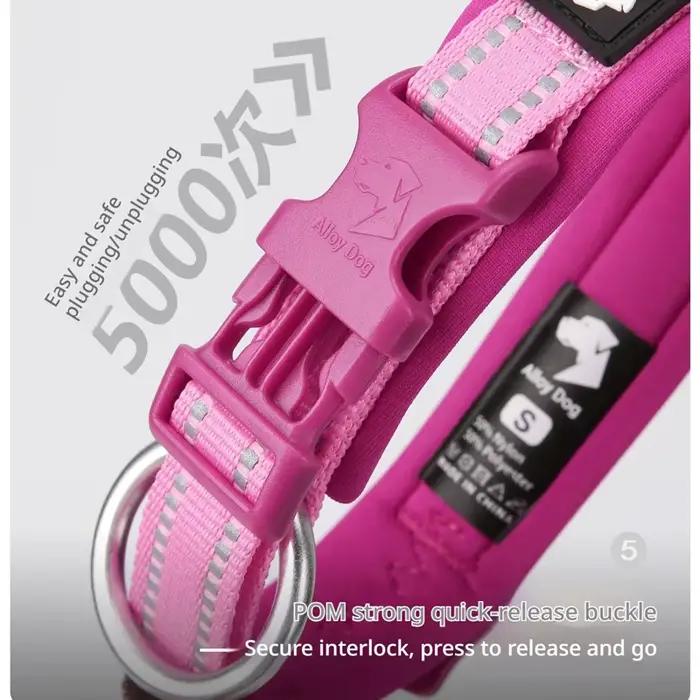 Collier pour chien respirant anti-étranglement
