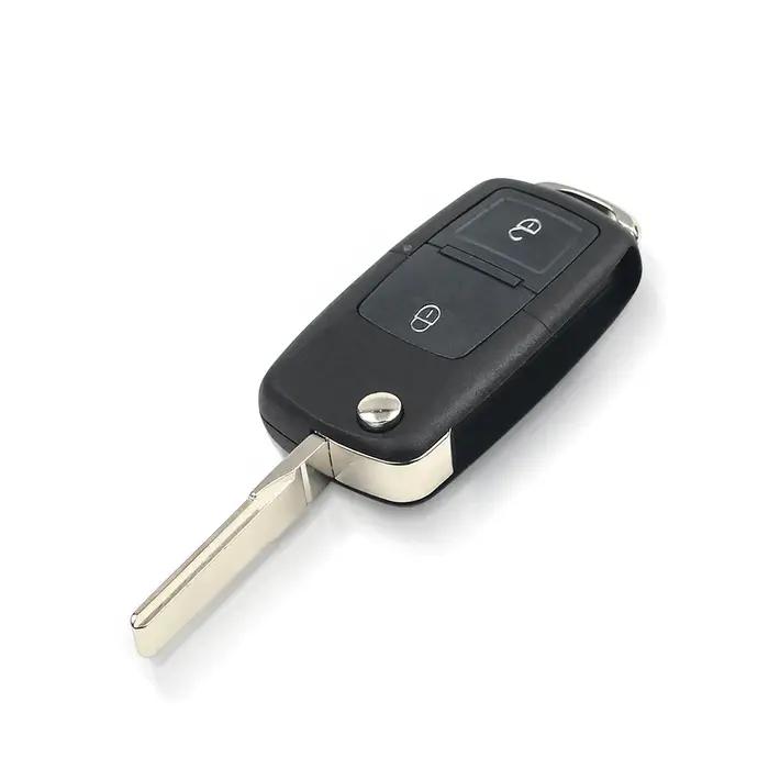 KEYYOU – clé télécommande à 2 boutons, 434/433MHz, puce ID48, pour voiture VW coccinelle Bora, Golf,