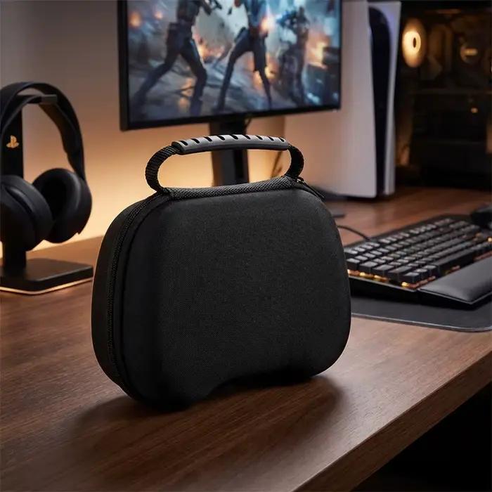 Étui de rangement pour manettes de jeu PS5/XBOX/PS4, boîte de rangement rigide pour accessoires de jeu