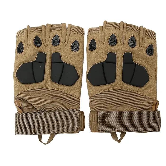 Gants de combat demi-doigts pour équitation et chasse - Entraînement sportif et tactique