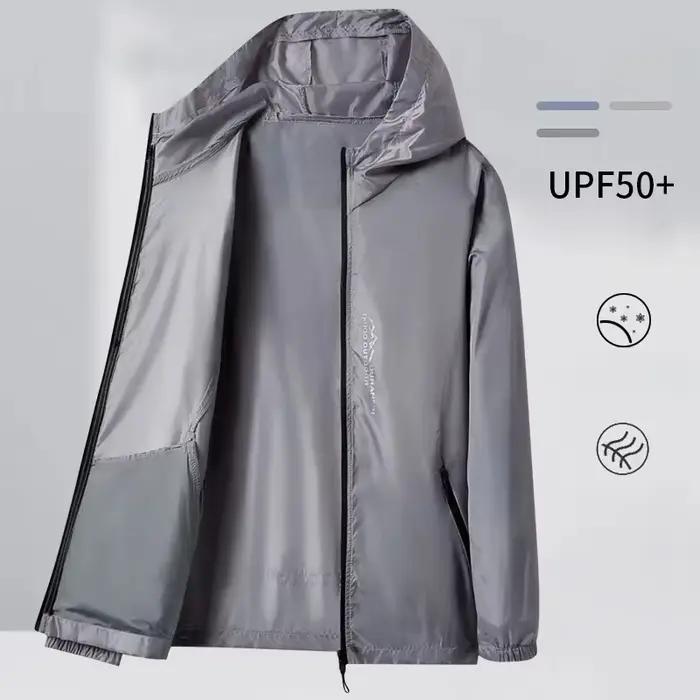 Veste de randonnée imperméable, vêtements de camping, vestes de pluie, protection solaire, vêtements