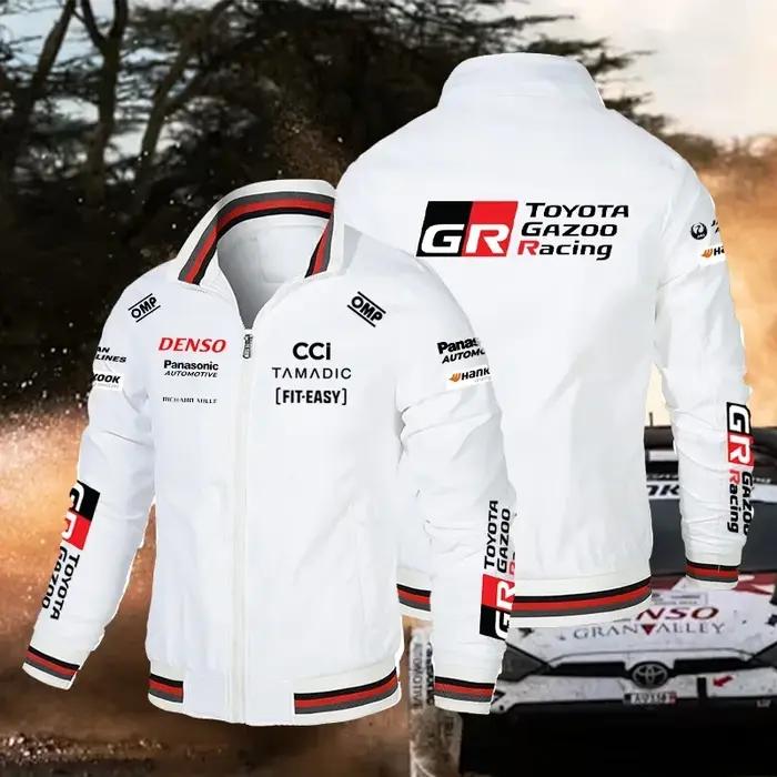 Veste de championnat du monde des rallyes Toyota GAZOO Racing 2026. Style ample pour femmes