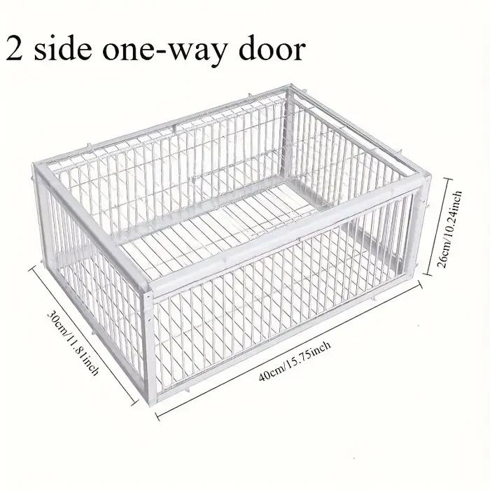 Piège à cage automatique robuste pour pigeons