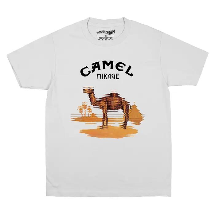 Camel Mirage T-Shirt Moonmadness Prog Rock Band Genesis oui roi cramoisi hommes été manches courtes coton vêtements chemise