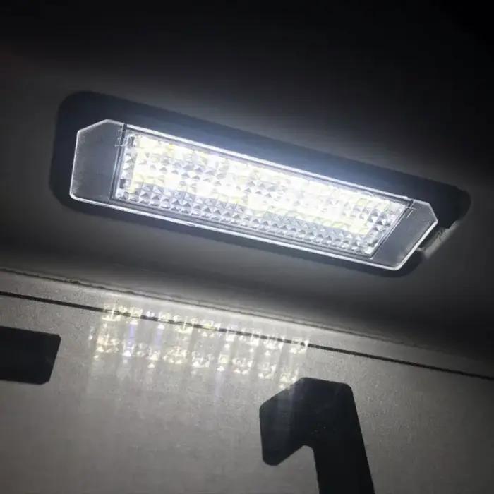 2 feux de plaque d'immatriculation LED Canbus blanc pour SEAT Altea 2007-2010 SEAT Leon 2006-2010 am