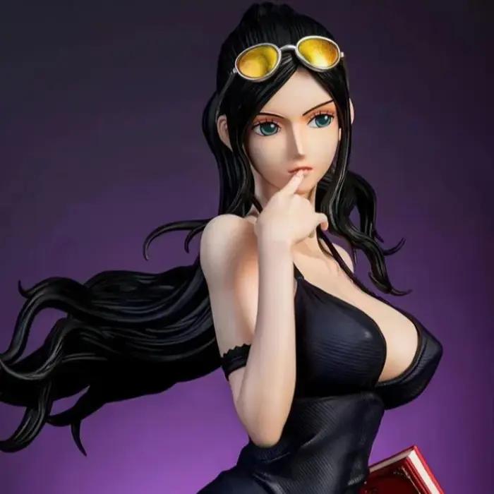 Ensemble de figurines d'anime, statue en résine de Nico Robin, modèle de collection, décoration de bureau pour collectionneur d'anime adulte
