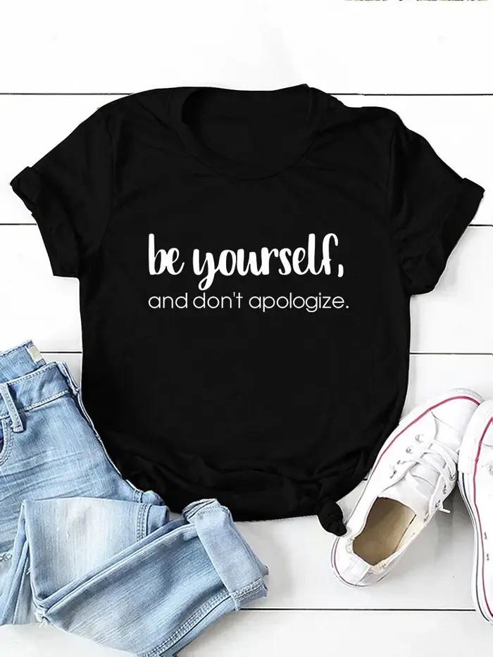 T-shirt manches courtes col rond femme