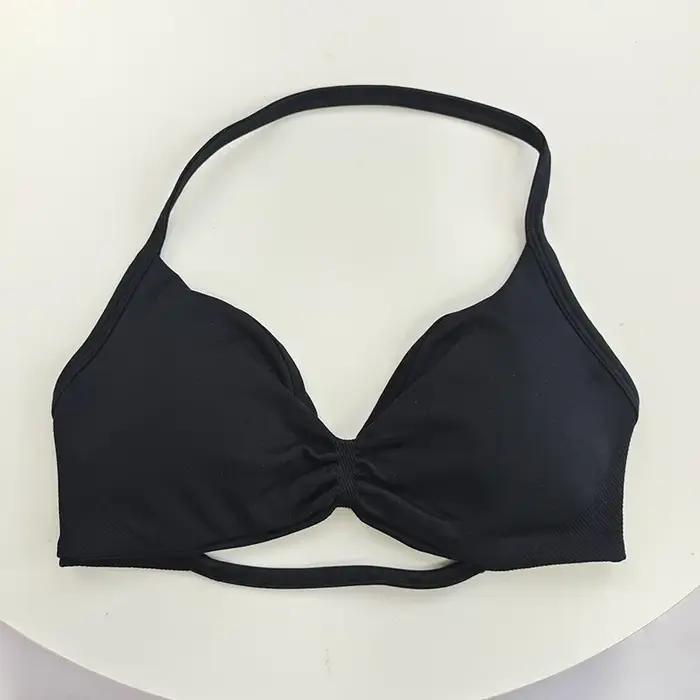 Soutien-gorge de gymnastique licou à fines bretelles pour femmes