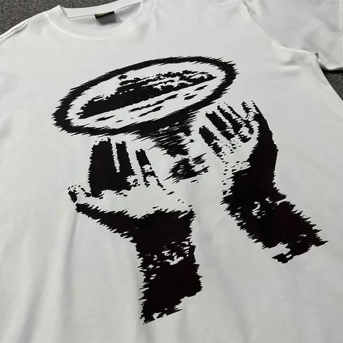 T-shirt imprimé en coton pour homme