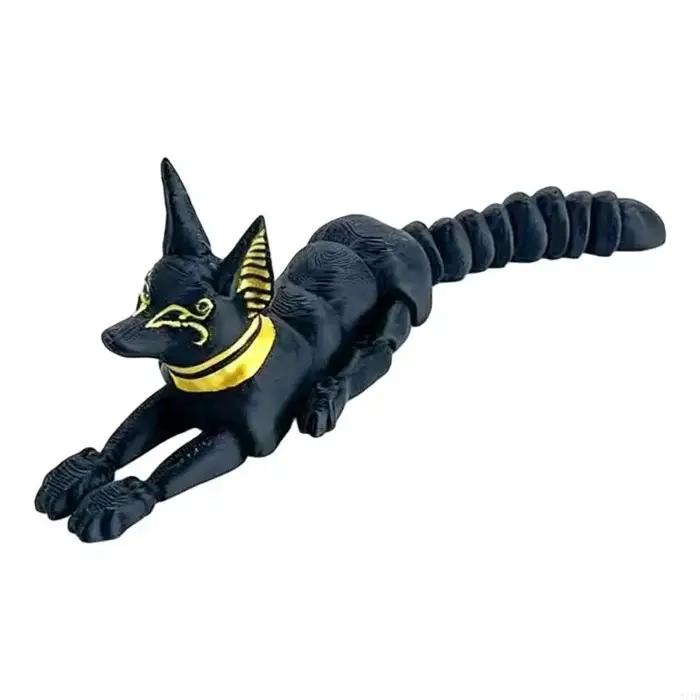 Sculpture chien Anubis 37JD