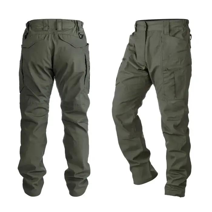 Pantalon classique chasse coton élastique - Coupe droite confortable pour longue attente à l'affût