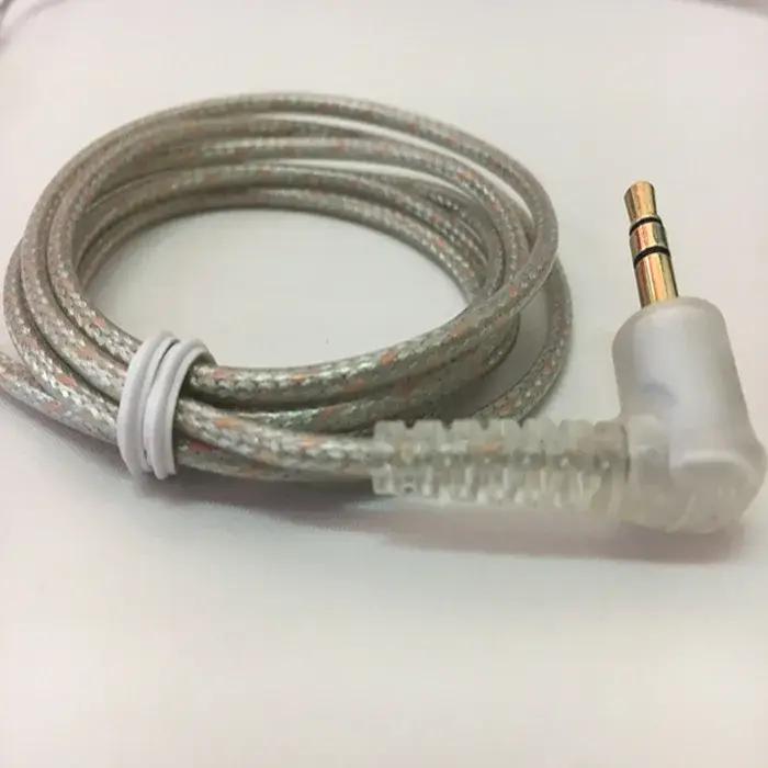Pour Shure SE215 SE315 SE425 SE535 écouteurs accessoires 1.6M clair double sortie câble Audio détach