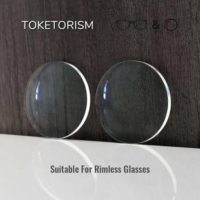 Toketorism qualité myopie presbytie lentilles de Prescription pour lunettes sans monture multifocale